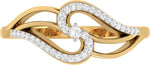 WearYourShine by PCJ The Skyrah Gold Diamond 18 K Ring