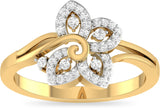 WearYourShine by PCJ The Midori Gold Diamond 18 K Ring