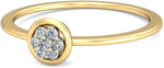 WearYourShine by PCJ The Ramizah Diamond Gold Diamond Yellow Gold 18 K Ring