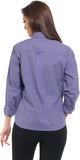 Orange Plum Women's Solid Casual Shirt