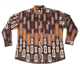 ORANGE PLUM Women's Printed Casual Shirt