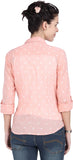 Orange Plum Women's Printed Casual Shirt