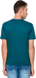 Orange Plum Printed Men's Round Neck T-Shirt