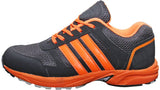 Parbat Nova-Orng-Strips Running Shoes