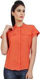 Dhrohar Women's Solid Casual Shirt