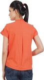 Dhrohar Women's Solid Casual Shirt