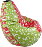 ORKA Leatherette XXXL Teardrop Kid Bean Bag