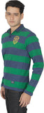 OuttaSkin Striped Men's Polo Neck T-Shirt