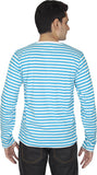 Outtaskin Striped Men's Round Neck T-Shirt