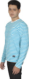 Outtaskin Striped Men's Round Neck T-Shirt