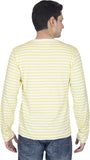 Outtaskin Striped Men's Round Neck T-Shirt