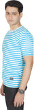 Outtaskin Striped Men's Round Neck T-Shirt
