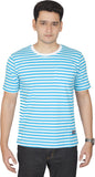 Outtaskin Striped Men's Round Neck T-Shirt