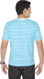 Outtaskin Striped Men's Round Neck T-Shirt