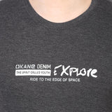 Okane Solid Men's Round Neck T-Shirt