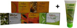 Mxofere Combo Orange Sandal Turmeric Jasmine Papaya Aloevera Soap Kit