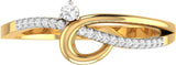 WearYourShine by PCJ The Dawnetta Gold Diamond 18 K Ring