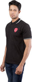 Oviyon Embroidered Men's Polo Neck T-Shirt