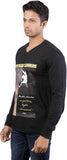 Oviyon Printed Men's V-neck T-Shirt