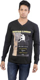 Oviyon Printed Men's V-neck T-Shirt