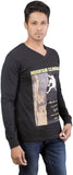 Oviyon Printed Men's V-neck T-Shirt