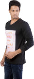 Oviyon Printed Men's V-neck T-Shirt