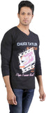 Oviyon Printed Men's V-neck T-Shirt