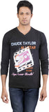 Oviyon Printed Men's V-neck T-Shirt