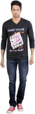 Oviyon Printed Men's V-neck T-Shirt