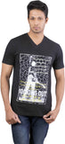 Oviyon Printed Men's V-neck T-Shirt