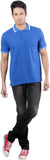 Oviyon Solid Men's Polo Neck T-Shirt