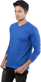 Oviyon Solid Men's V-neck T-Shirt