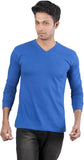 Oviyon Solid Men's V-neck T-Shirt