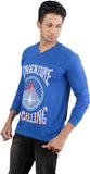 Oviyon Printed Men's V-neck T-Shirt