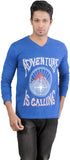 Oviyon Printed Men's V-neck T-Shirt