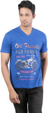 Oviyon Printed Men's V-neck T-Shirt