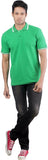 Oviyon Solid Men's Polo Neck T-Shirt