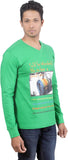 Oviyon Printed Men's V-neck T-Shirt