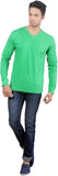Oviyon Solid Men's V-neck T-Shirt