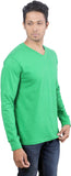 Oviyon Solid Men's V-neck T-Shirt