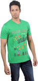 Oviyon Printed Men's V-neck T-Shirt