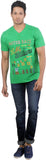 Oviyon Printed Men's V-neck T-Shirt