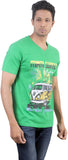 Oviyon Printed Men's V-neck T-Shirt