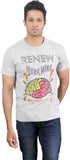Oviyon Printed Men's Round Neck T-Shirt
