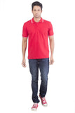 Oviyon Solid Men's Polo Neck T-Shirt