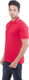 Oviyon Solid Men's Polo Neck T-Shirt