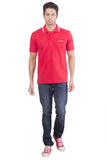 Oviyon Embroidered Men's Polo Neck T-Shirt
