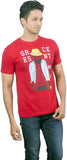 Oviyon Printed Men's Round Neck T-Shirt