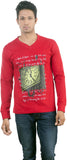 Oviyon Printed Men's V-neck T-Shirt