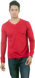 Oviyon Solid Men's V-neck T-Shirt